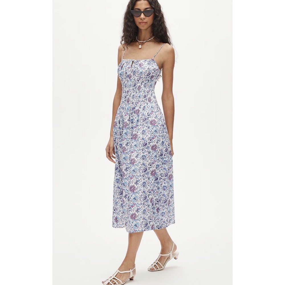 J CREW SMALL Smocked sundress in Liberty® Christelle fabric CV220